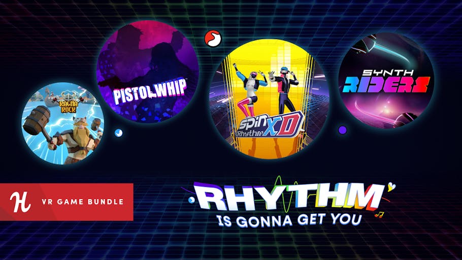 9-Item Rhythm Is Gonna Get You VR: Spin Rhythm XD, Ragnarock, Synth Riders $15 & More (PC Digital Download)