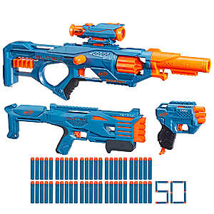 Costco Members 3 Pack Nerf Elite 2.0 Ultimate Blasters w 50 Darts