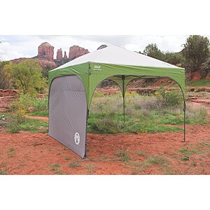 Coleman 62 Quart 316 Series Hard Wheeled Cooler 46 Instant Canopy Sunwall