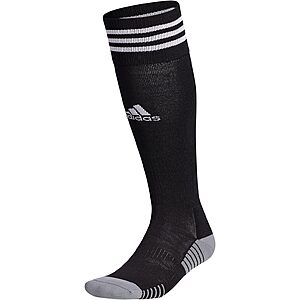 $4.48: adidas Copa Zone Cushion 4 Soccer Socks, Black/White, Medium