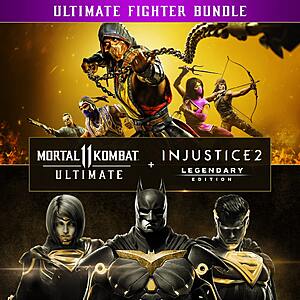 Mortal Kombat 11 Ultimate + Injustice 2 Legendary Ed. (PS4/PS5 Digital Download) $10 