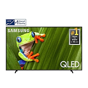 Samsung EPP 55” Class QLED 4K TV, Smart TV - QE1D $359.99