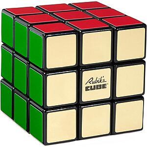 $5: Rubik’s Cube 3x3 Special Retro 50th Anniversary Edition at Amazon