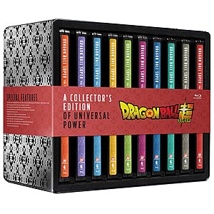 Dragon Ball Super: Complete Series: Limited Edition Steelbook Set (Blu-ray) $121 + Free Shipping
