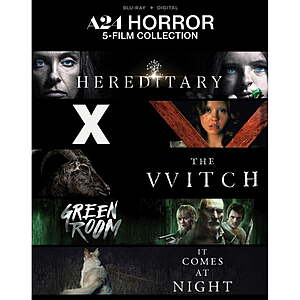 A24 Horror 5-Film Collection (Blu-ray + Digital HD): X, Hereditary, The Witch $17.95 & More + Free Store Pickup