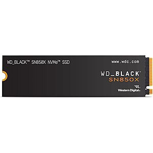 8TB WD_BLACK SN850X NVMe PCIe 4.0 Internal Gaming SSD $511.80 + Free Shipping