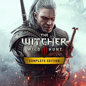 The Witcher 3: Wild Hunt Complete Edition (PS4/PS5 Digital Download) $10 