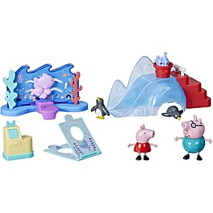 12-Piece Peppa Pig Peppa’s Adventures Peppa’s Aquarium Adventure Playset $4 + Free Shipping w/ Prime or on orders over $35