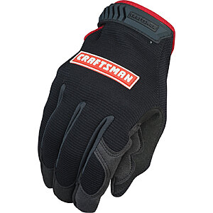 3-Pair Craftsman Mechanics Gloves (Black) $20 + Free Shipping w/ Amazon Prime