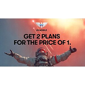 US Mobile: Two Annual Lines for Price of One: Unlimited Premium or Starter Plan B1G1 Free (Lines Must Port-Ins on Dark Star Network)