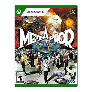 Metaphor: ReFantazio Launch Edition (Xbox Series X)  + Free Shipping w/ Amazon Prime