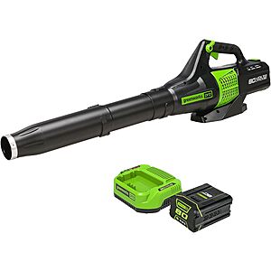 Greenworks Pro 80V 500 CFM Brushless Axial Leaf Blower w/ 2.0Ah Battery & Charger $140 & More + Free Shipping