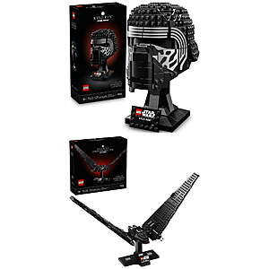 LEGO Star Wars: 529-Pc. Kylo Ren Helmet + 386-Pc. Kylo Rens Command Shuttle  + Free Shipping