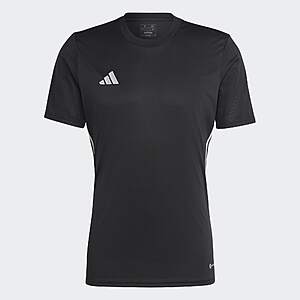adidas Men's Tabela 23 Jersey (Black/White or Team Light Grey/White) $7.50 + Free Shipping
