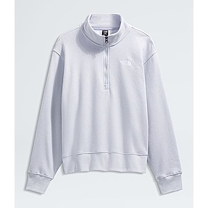 The North Face Women's Evolution -Zip Sweatshirt (Mystic Haze or White Dune)  + Free Shipping