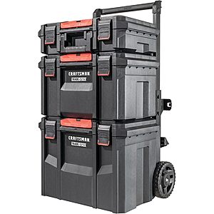 CRAFTSMAN TRADESTACK 22" Rolling Tower Storage + 10% Back w/ Prime Card $134.10 + Free Shipping