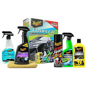 6-Piece Meguiar's Complete Car Care Cleaning Kit $24.90 + Free Store Pickup