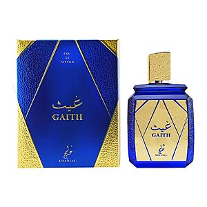 3.4-Oz Khadlaj Gaith Eau de Perfume Spray for Men $9.40 