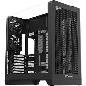 Thermaltake View 390 Air Mid Tower PC Case w/ 2x Fans (Black or White) $100 + Free S/H