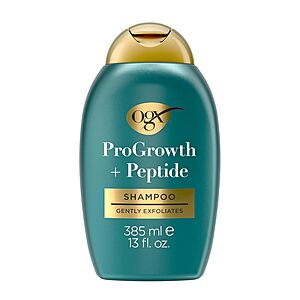 13-Oz OGX ProGrowth + Peptide Exfoliating Scalp Shampoo $2.70 w/ S&S