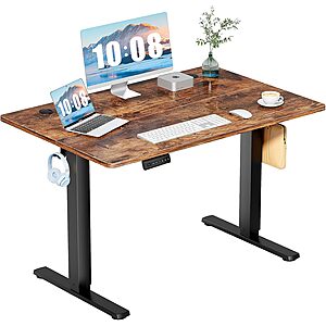 $69.98* | 48" Dumos Electric Adjustable Height Workstation Standing Desk at Amazon