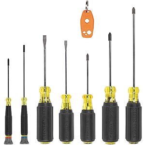 8-Pc Klein Tools All-Purpose Screwdriver Set $33 