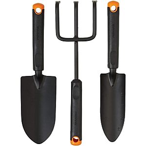 3-Pc Fiskars Garden Tool Set $10.50