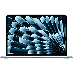 Apple MacBook Air 13.6" Laptop (2026): M5 10-Core Chip, 16GB RAM, 512GB SSD $950 & More + Free S&H