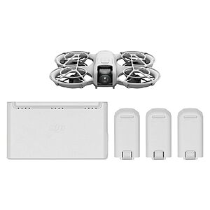 DJI Neo 4K UHD Mini Drone w/ 3x Batteries & 2-Way Charging Hub (Controller-Free) $199 + Free S&H