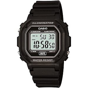42mm Casio Men's Digital Illuminator Sport Watch (Black Resin) $17.95 