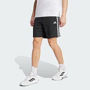 adidas Men's Train Essentials Piqué 3-Stripes Training Shorts (Limited Sizes) $8.80 + Free S&H