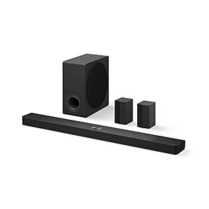 LG S95TR 9.1.5-Ch Dolby Atmos Soundbar w/ Wireless Rear Speakers & Subwoofer $649 + Free S&H