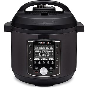 Prime Members: 8-Qt Instant Pot Pro 1400W 10-in-1 Pressure Cooker $125 + Free S&H