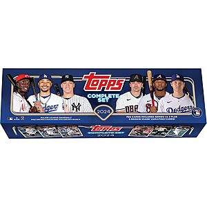 2024 Topps MLB Baseball Trading Card Factory Sealed Complete Box Set