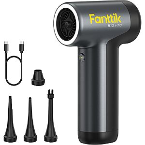 Select Accts: Fanttik B10 Pro Electric Air Duster w/ 110,000 RPM Brushless Motor