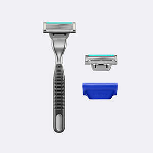 Harry's Plus Razor Handle w/ 2x Cartridges & Blade Cover (Various Colors) Free + Free S&H