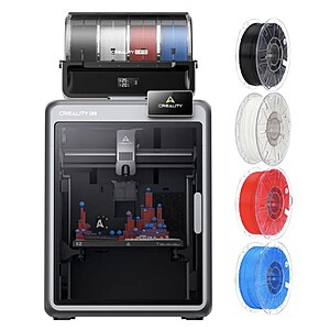 Costco Members: Creality K2 Combo Multi Color 3D Printer Bundle w/ 4x Filaments $500 + Free S&H