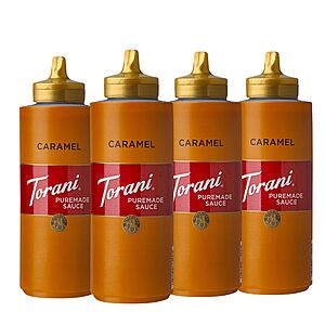 Torani Puremade Sauce Caramel 4-Pack