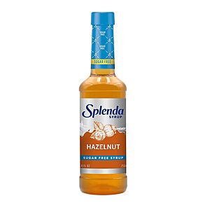 Splenda Sugar Free Coffee Syrup Hazelnut 750 Ml