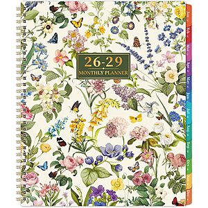 Lemome 3-Year Monthly Planner With Tabs And Pocket