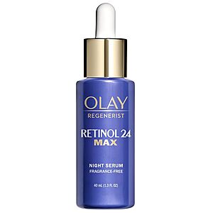 1.3-Oz Olay Regenerist Retinol 24 MAX Night Face Serum (Fragrance Free) $11.40 w/ S&S