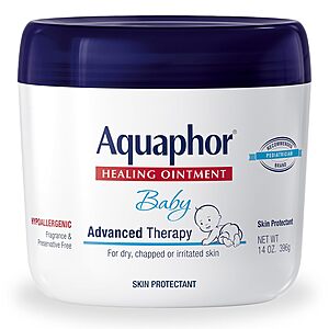 14-Oz Aquaphor Baby Healing Ointment Advanced Therapy Skin Protectant $9.20 w/ S&S