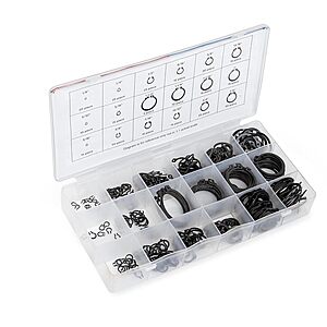 300-Pc NEIKO Snap Ring Shop Assortment Set