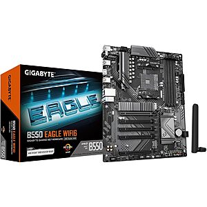 Used Like New: GIGABYTE B550 Eagle WIFI6 AMD AM4 ATX Motherboard $61 + Free S&H
