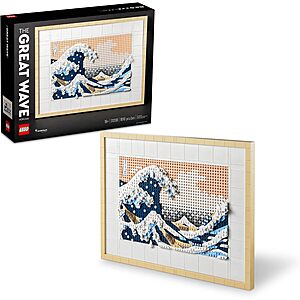 1810-Pc LEGO Art Hokusai The Great Wave Building Set $79.95 + Free S&H
