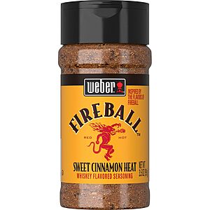 3.5-Oz Weber Fireball Whiskey Flavored Seasoning (Sweet Cinnamon Heat) $2.60 w/ S&S