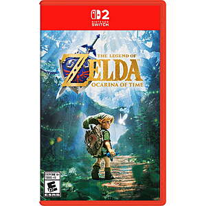 Select Accounts: Pre-Order: The Legend of Zelda: Ocarina of Time (Nintendo Switch 2) $49.88 + Free Shipping