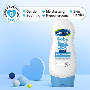 Select Locations: 7.8-Oz Cetaphil 2-in-1 Baby Shampoo & Body Wash $1.85 