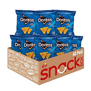 Select Accounts: 40-Pk 1-Oz Doritos Tortilla Chips (Cool Ranch) $13.30 w/ S&S