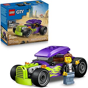 81-Pc LEGO City: Hot Rod Building Set